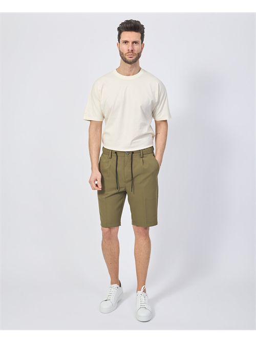 Yes Zee men's Bermuda shorts with elastic YES ZEE | P780-EW000905